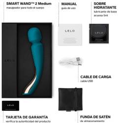 Lelo masajeador smart wand 2 aqua - - 5 Lelo masajeador smart wand 2 aqua - - 5