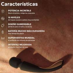 Lelo masajeador smart wand 2 aqua - - 6 Lelo masajeador smart wand 2 aqua - - 6