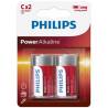 Philips power alkaline pila c lr14 blister - 1