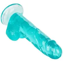 Calexotics - size queen dildo azul 15.3 cm Calexotics - size queen dildo azul 15.3 cm