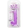 Calex size queen dildo color lila 15.3 cm - 4