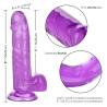 Calex size queen dildo color lila 15.3 cm - 6