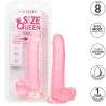 Calex size queen dildo color rosa de 20.3 cm - 2