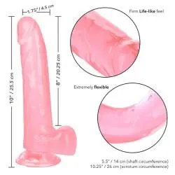 Calexotics - size queen dildo rosa 20.3 cm Calexotics - size queen dildo rosa 20.3 cm