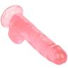 Calex size queen dildo color rosa de 20.3 cm - 4