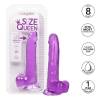 Envase del Size Queen lila de 20 cm