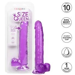 Calex size queen dildo color lila 25.5 cm - - 2