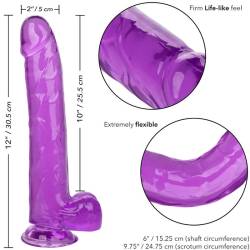 Calex size queen dildo color lila 25.5 cm - - 6