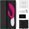 LELO INA Wave 2 cereza con estuche, cable y documentación