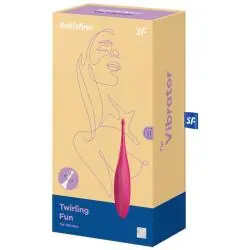 Satisfyer - twirling fun estimulador clitoris rosa