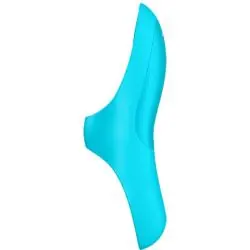 Satisfyer - teaser dedal vibrador azul light