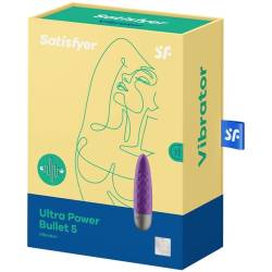 Satisfyer ultra power bullet 5 bala vibradora color violeta - - 3