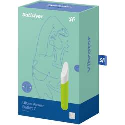 Caja del Satisfyer Ultra Power Bullet 7 verde