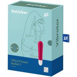 Satisfyer ultra power bullet 1 bala vibradora color roja -  - 3