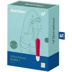 Satisfyer - ultra power bullet 1 bala vibradora roja
