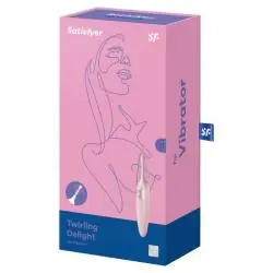 Satisfyer - twirling delight estimulador clitoris rosa Satisfyer - twirling delight estimulador clitoris rosa