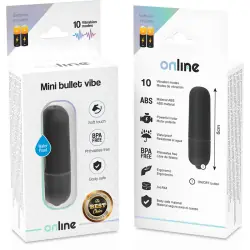 Online - mini bala vibradora negro