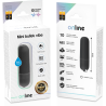 Caja de la mini bala Online negra, por delante y por detrás