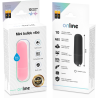 Caja de la mini bala Online rosa, por delante y por detrás
