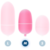 Online huevo vibrador control remoto m color rosa - 4