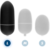 Online huevo vibrador control remoto l color negro - 4