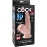 King cock plus 3d cock swinging balls 12.7 cm - 6