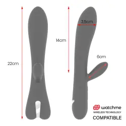 Brilly glam - erik vibrador compatible con watchme wireless technology