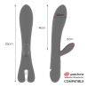 Brilly glam erik vibrador compatible con watchme wireless technology - 4