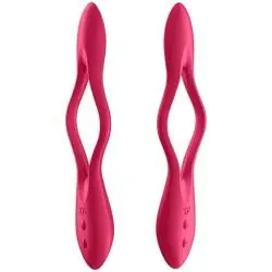 Satisfyer - elastic joy multi vibrador rojo