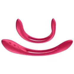 Satisfyer - elastic joy multi vibrador rojo