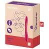 Satisfyer elastic joy multi vibrador - rojo - 4