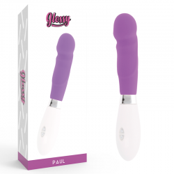 Glossy paul vibrador lila