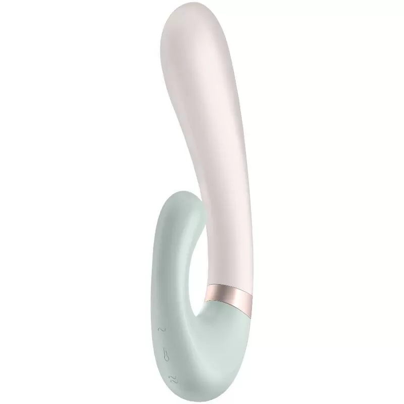 Satisfyer - heat wave vibrador app blanco