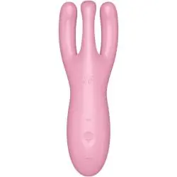 Satisfyer threesome 4 vibrador app - rosa