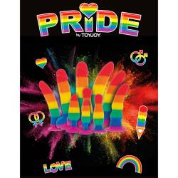 Pride - dildo bandera lgbt 19 cm -  - 3