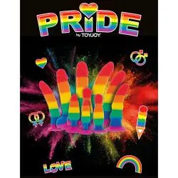 Pride - dildo bandera lgbt 19 cm