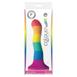 Pride - dildo wave bandera lgbt 17 cm - - 2