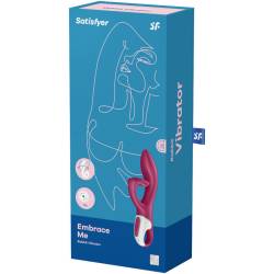 Satisfyer embrace me vibrador punto g - rojo - - 4