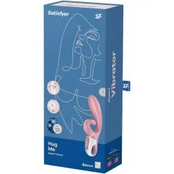 Satisfyer - hug me vibrador rabbit app azul