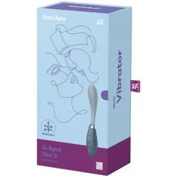 Satisfyer - g-spot flex 3 multi vibrador gris Satisfyer - g-spot flex 3 multi vibrador gris