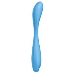 Satisfyer - g-spot flex 4+ multi vibrador app azul