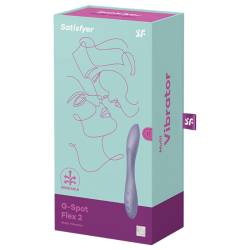 Satisfyer g-spot flex 2 multi vibrador - morado - - 4
