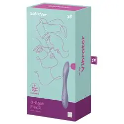 Satisfyer - g-spot flex 2 multi vibrador morado