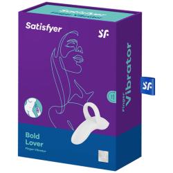 Satisfyer - bold lover dedal vibrador blanco