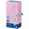 Satisfyer air pump bunny 5+ vibrador rabbit inflable app - verde - 4