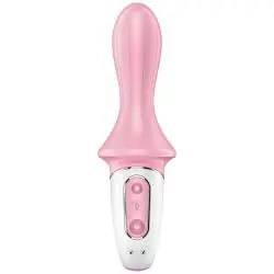 Satisfyer - air pump booty 5+ vibrador anal inflable rosa
