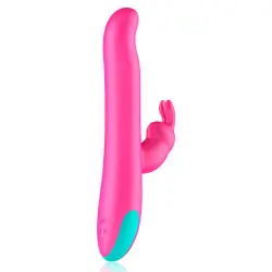 Happy loky - pluto rabbit vibrator & rotator compatible con watchme wireless technology