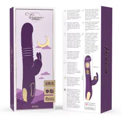 Treasure - bastian rabbit up & down, rotator & vibrator compatible con watchme wireless technology
