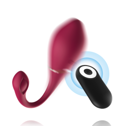 Cici beauty premium silicone egg vibrator remote control - - 2