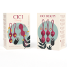 Cici beauty premium silicone 3 vibrating kegel beads remote control - 5